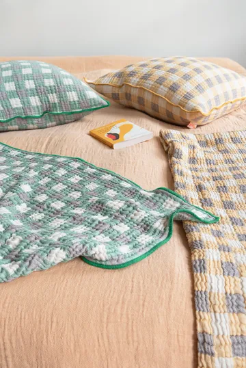 Funda de cojín Pomme - Green, 50x50 cm - Brita Sweden