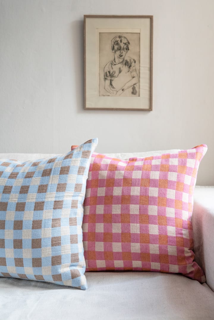 Funda de cojín Poppy 50x50 cm, Rosa Brita Sweden