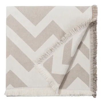 Manta de algodón Florens - Greige (beige) - Brita Sweden