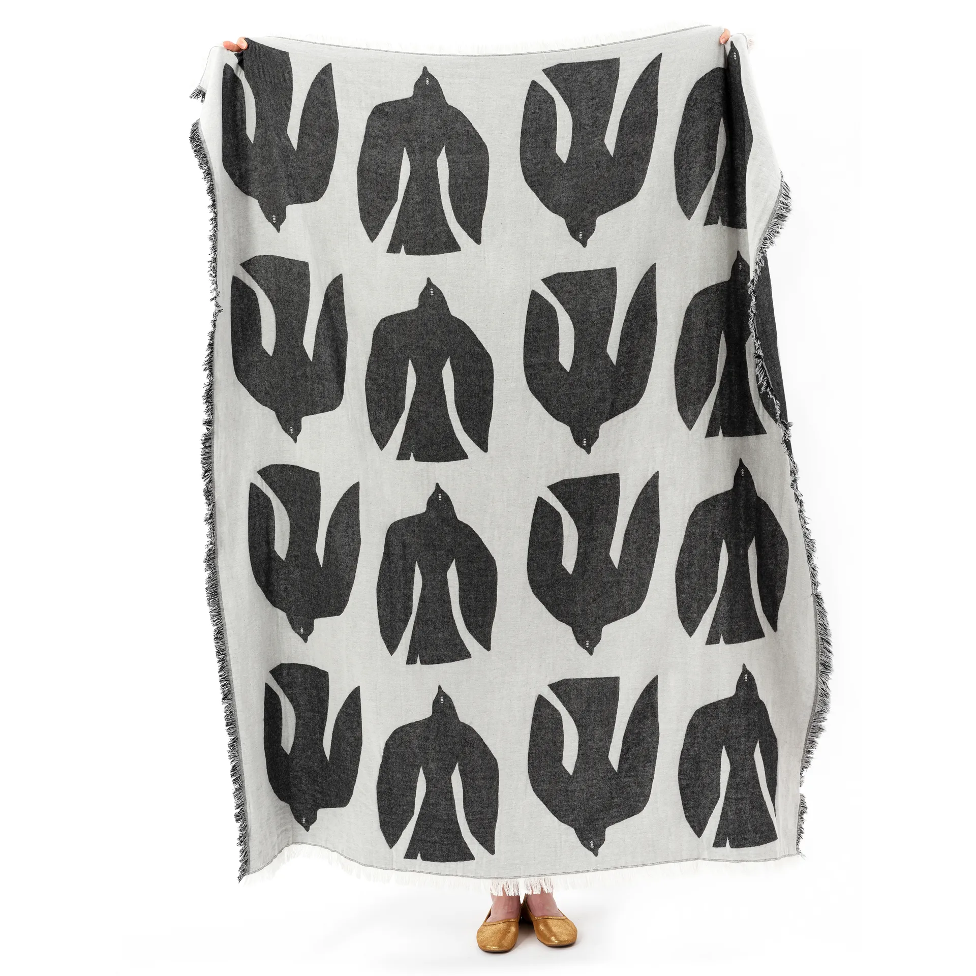 Manta de lana Early bird 130x170 cm, Beluga Brita Sweden