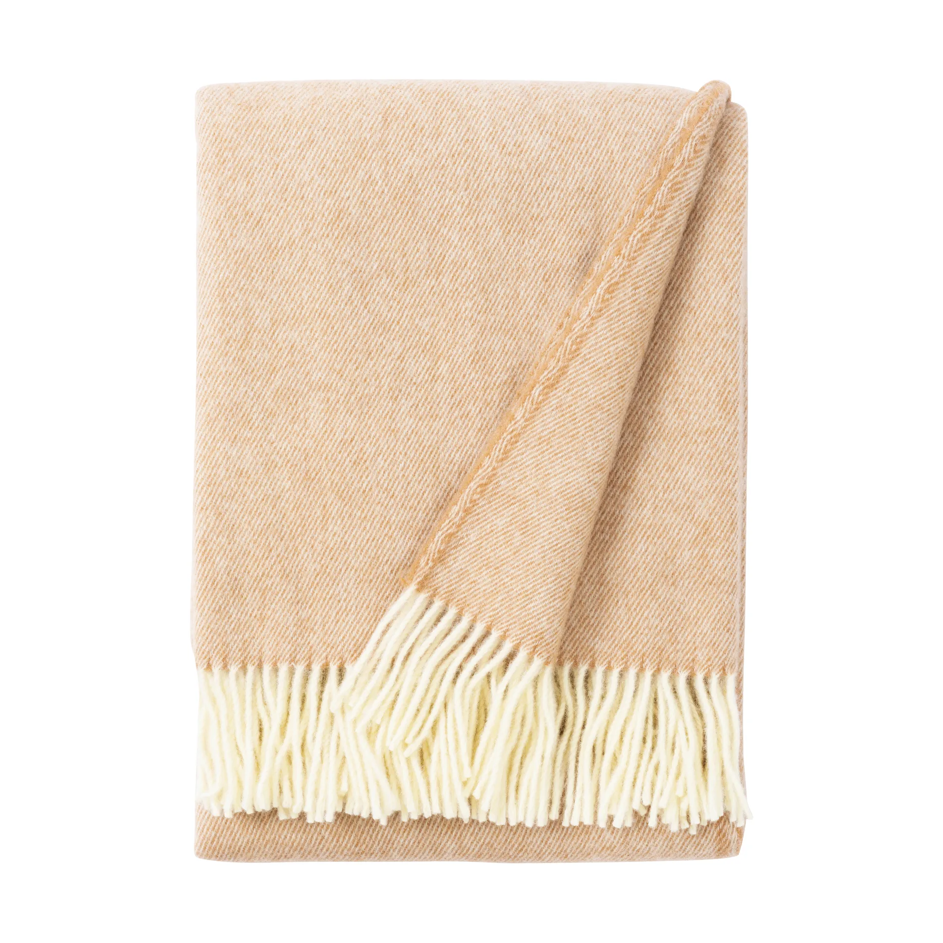 Manta de lana Mono 170x130 cm, Sand Brita Sweden