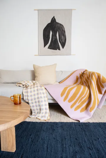 Manta Pine - Pink, 180x130 cm - Brita Sweden