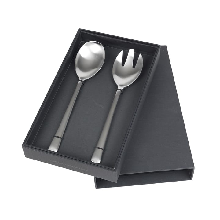 2 Cubiertos de ensalada Hune - brushed satin - Broste Copenhagen