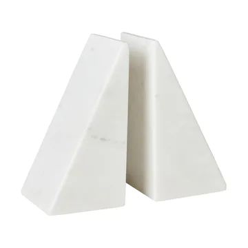 2 Soportes para libros Jarl - White marble - Broste Copenhagen