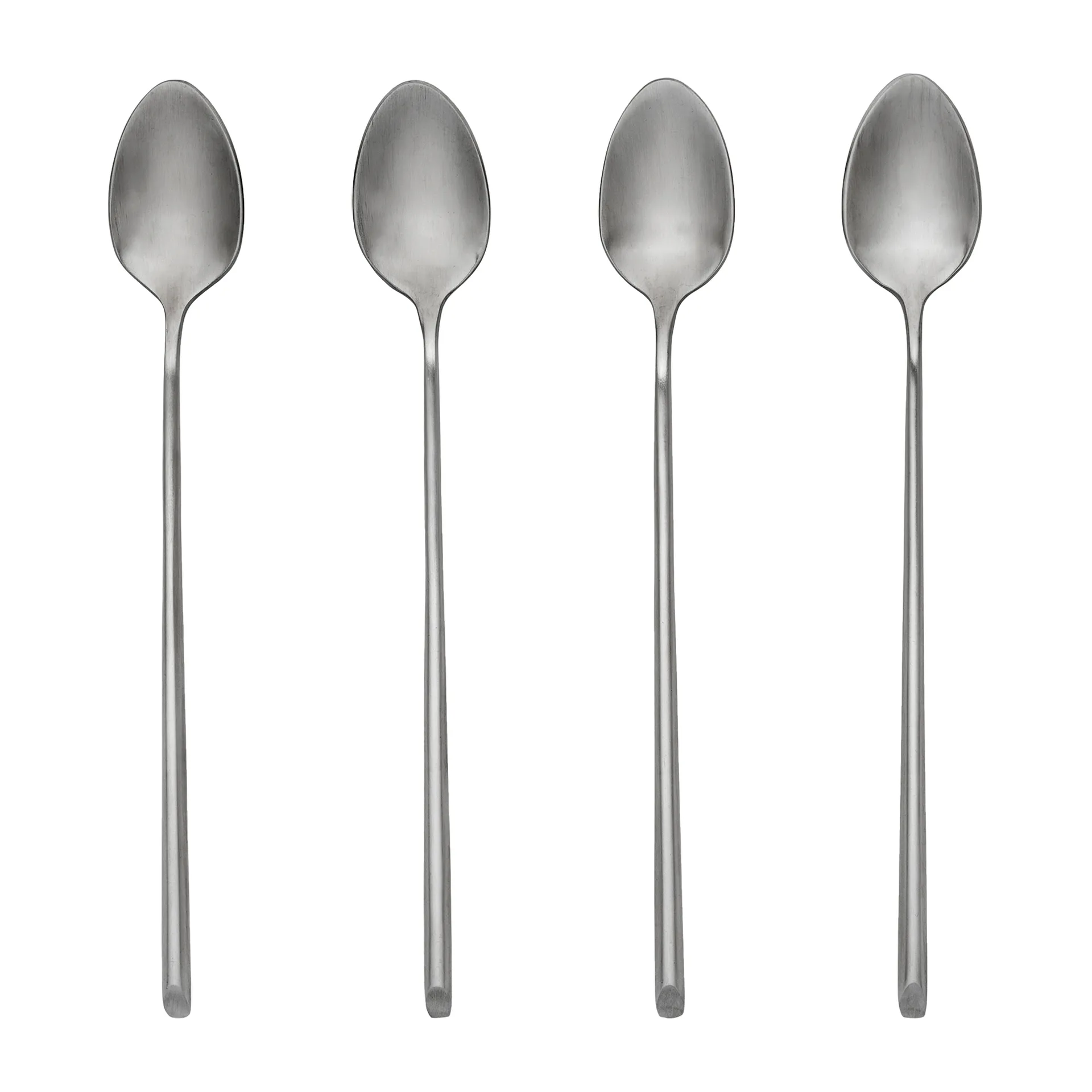 4 Cucharas alargadas Sletten, Flana satin forged Broste Copenhagen