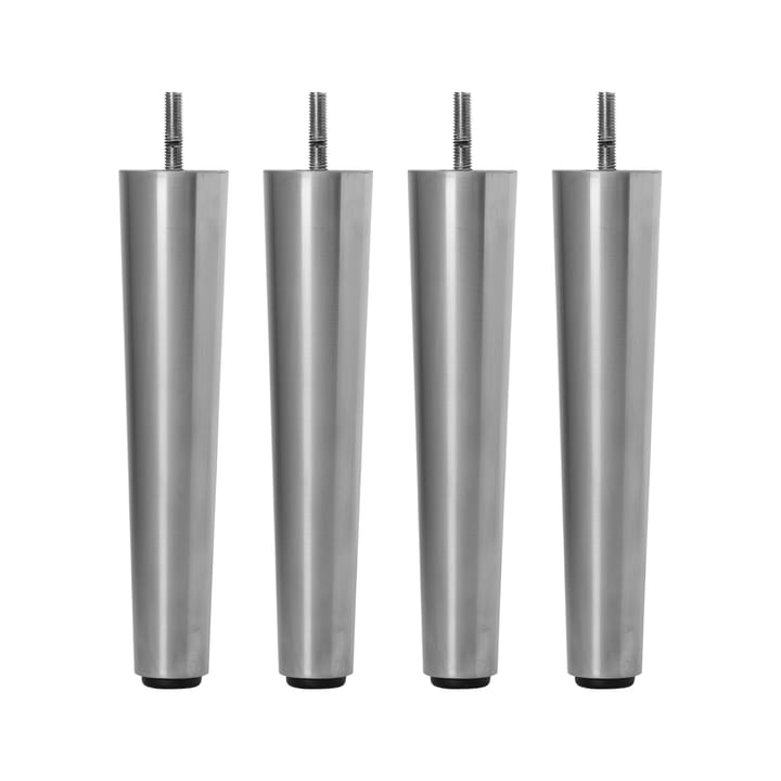 4 Patas para mueble Wind 20 cm - plata - Broste Copenhagen