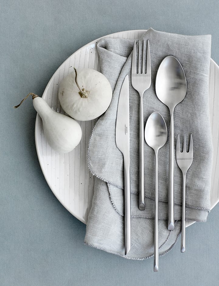 4 Tenedores para tarta Sletten, Flana satin forged Broste Copenhagen