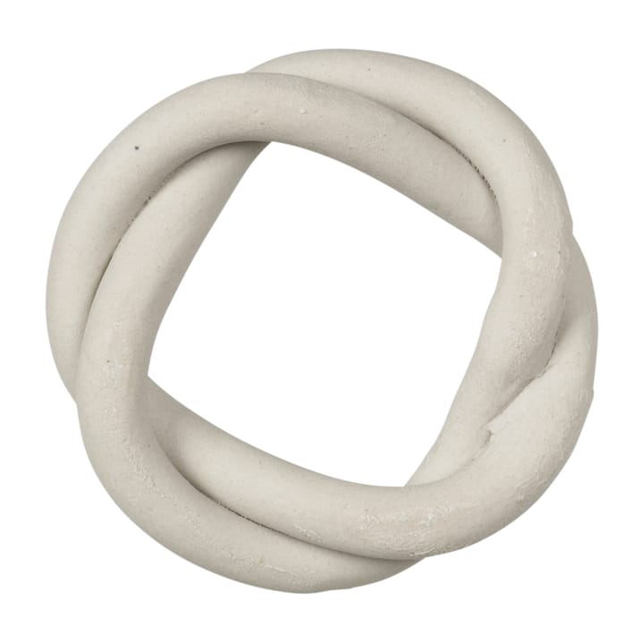 6 Anillos servilleteros Braid Ø6,5 cm - Light beige - Broste Copenhagen