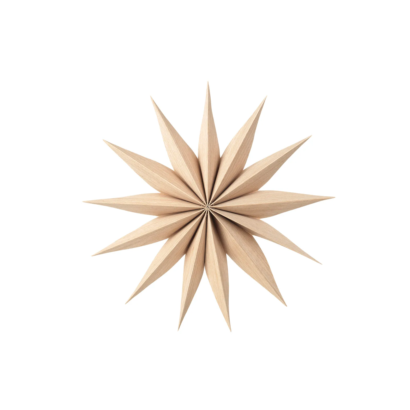 Adorno de navidad Venok Estrella Ø30 cm, Natural Broste Copenhagen