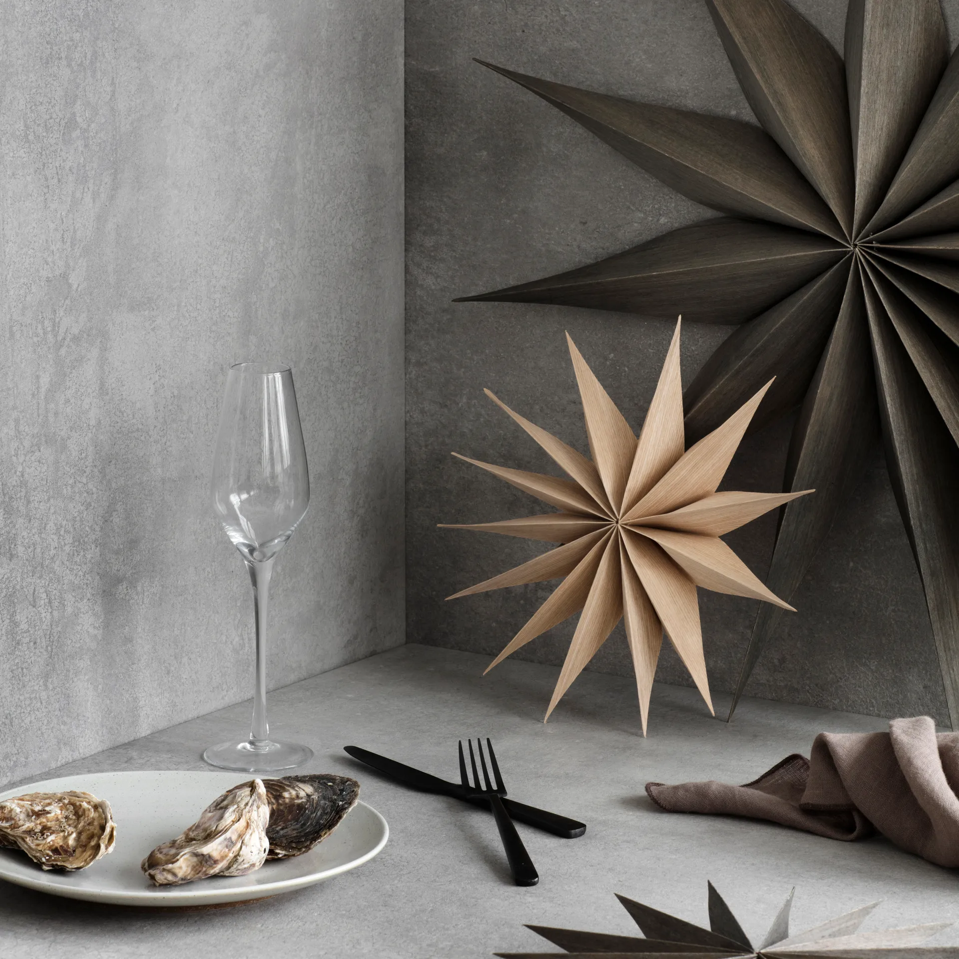 Adorno de navidad Venok Estrella Ø70 cm, Fungi Broste Copenhagen