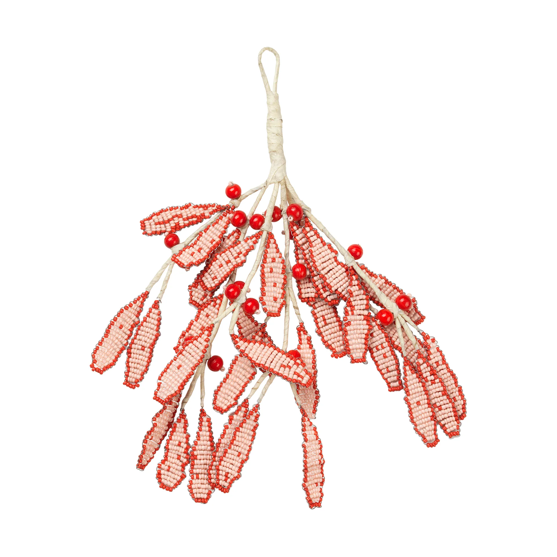 Adorno Mistletoe 17x18 cm, Pumpkin orange Broste Copenhagen