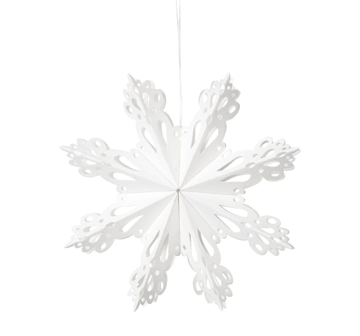 Adorno navideño Snowflake White - Ø15 cm - Broste Copenhagen