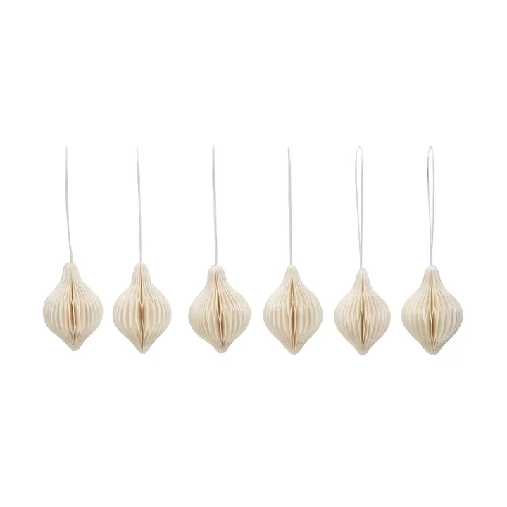 Adorno navideño Spira - Off white - Broste Copenhagen