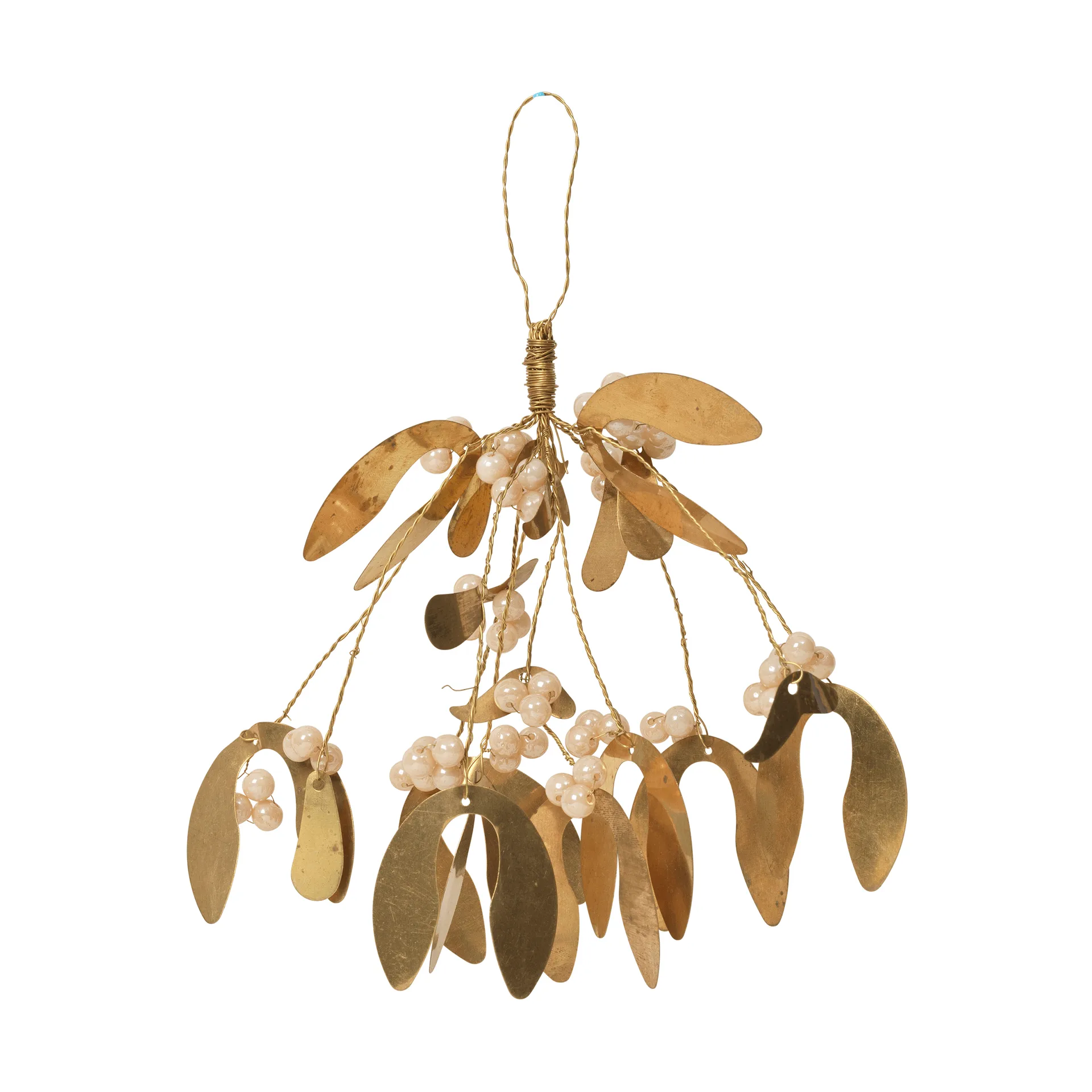 Adorno para árbol de Navidad Mistletoe, Ivory Broste Copenhagen