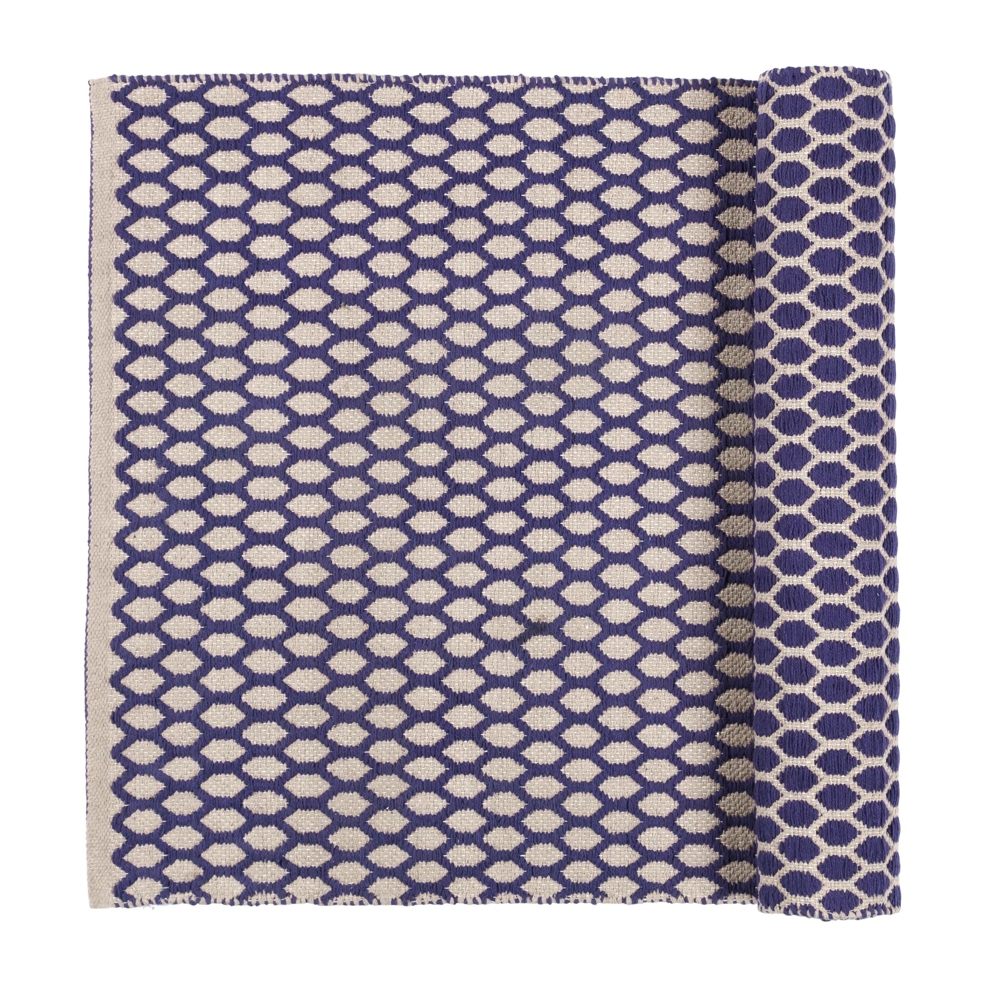 Alfombra Boris 70x140 cm, Maritime blue Broste Copenhagen