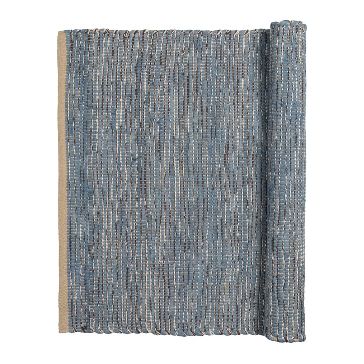 Alfombra de algodón Magda 80x250 cm, Flint stone blue Broste Copenhagen