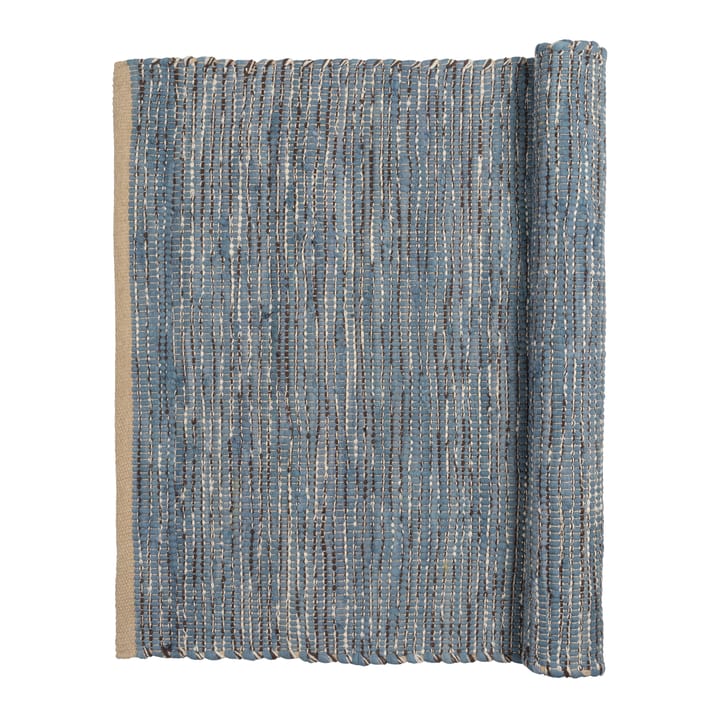 Alfombra de algodón Magda 80x250 cm - Flint stone blue - Broste Copenhagen