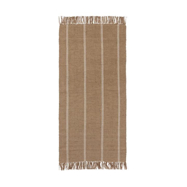 Alfombra de pasillo Yuki - White-natural, 70x140 cm - Broste Copenhagen