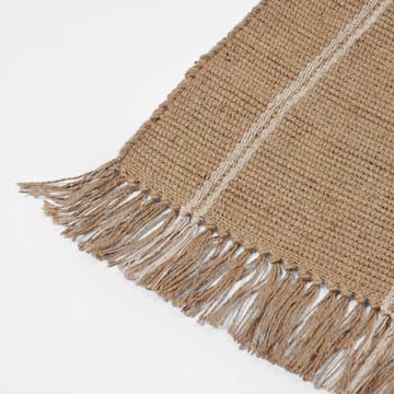 Alfombra de pasillo Yuki - White-natural, 70x140 cm - Broste Copenhagen