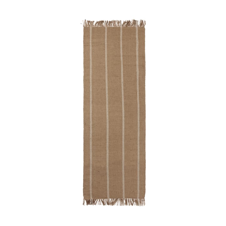 Alfombra de pasillo Yuki - White-natural, 70x200 cm - Broste Copenhagen