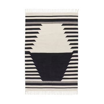 Alfombra Iselin 140x200 cm - Black-off white - Broste Copenhagen