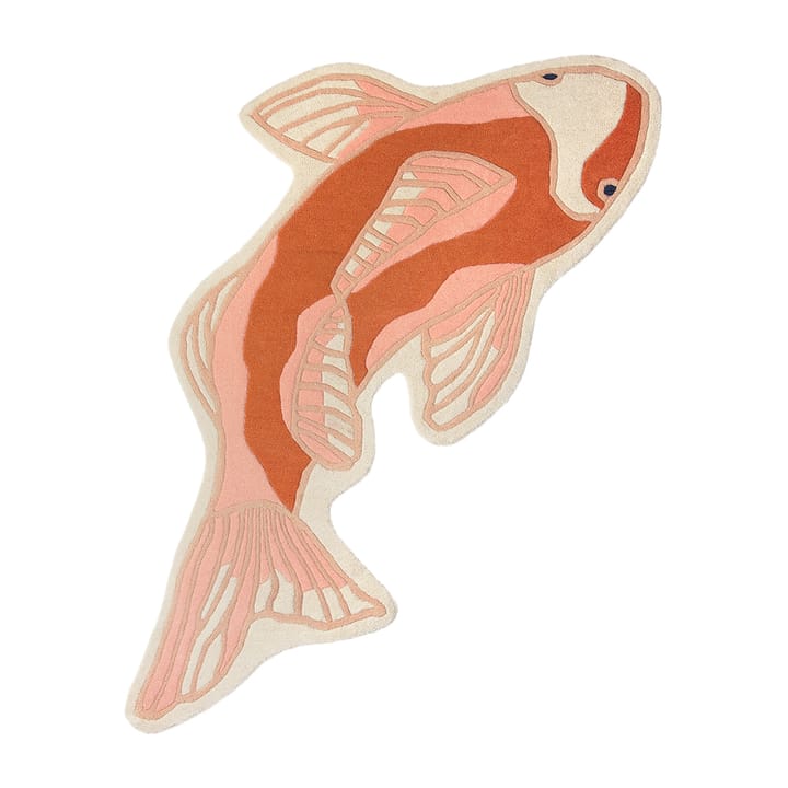 Alfombra Koi 97x130 cm, Pumkin orange Broste Copenhagen