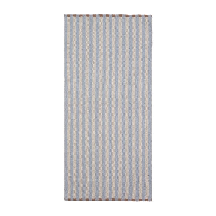 Alfombra Lamel 70x140 cm, Serenity blue-light warm grey Broste Copenhagen
