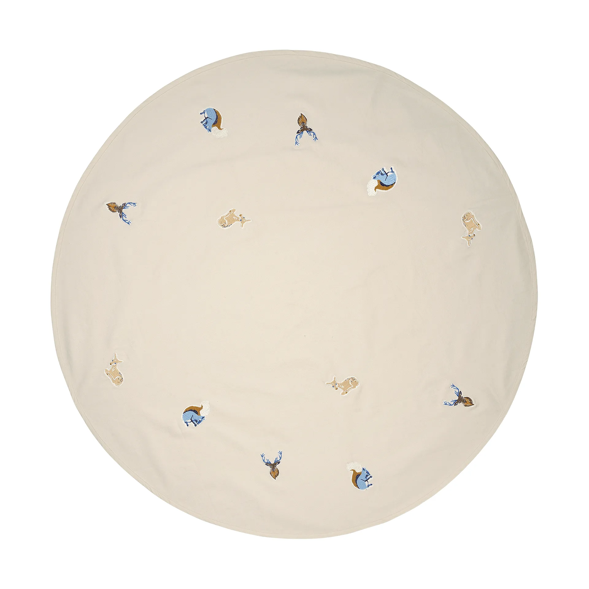 Alfombra para árbol de Navidad Deer, Warm Beige Broste Copenhagen