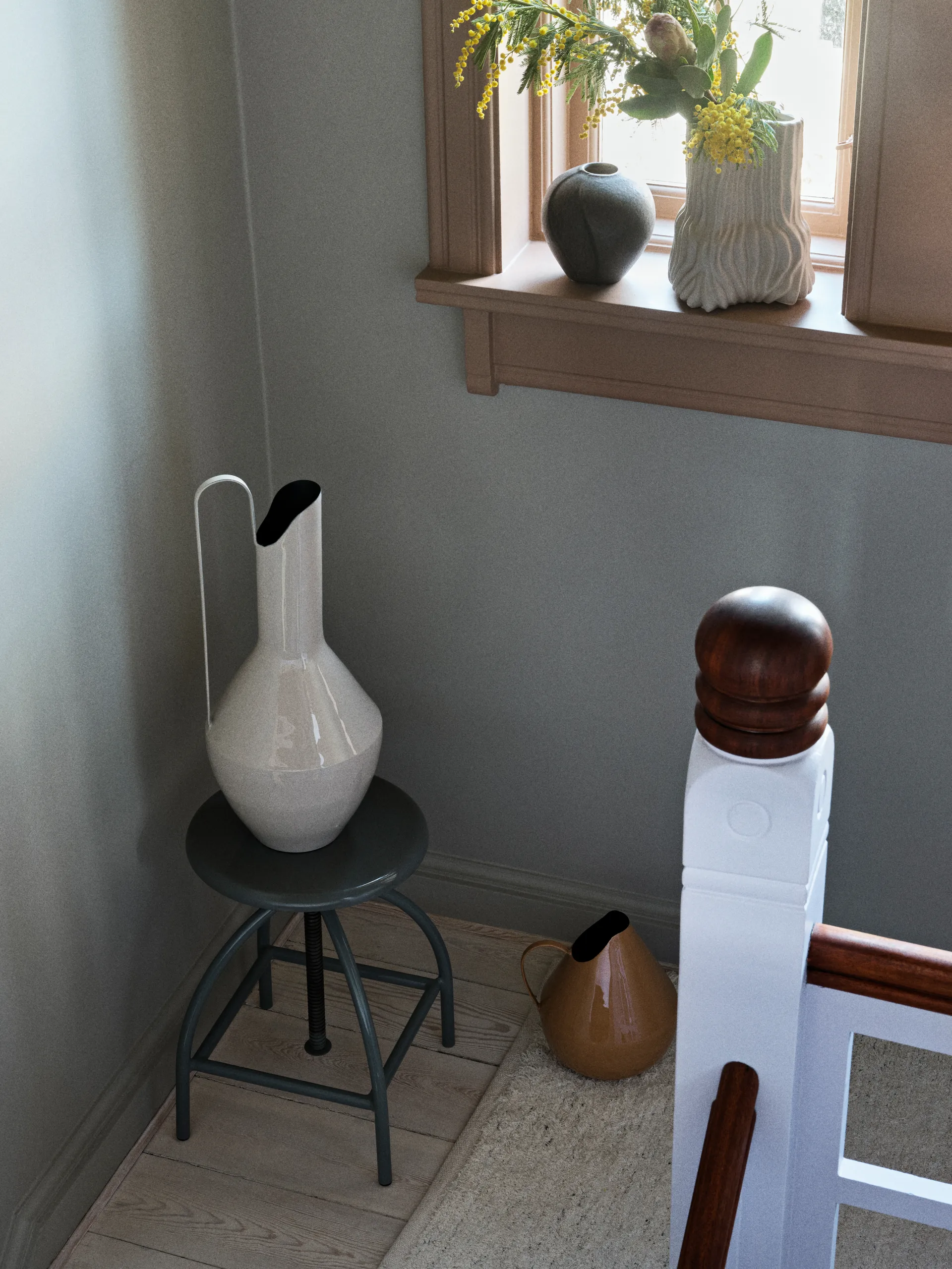 Alfombra Smilla 70x140 cm, Off white Broste Copenhagen