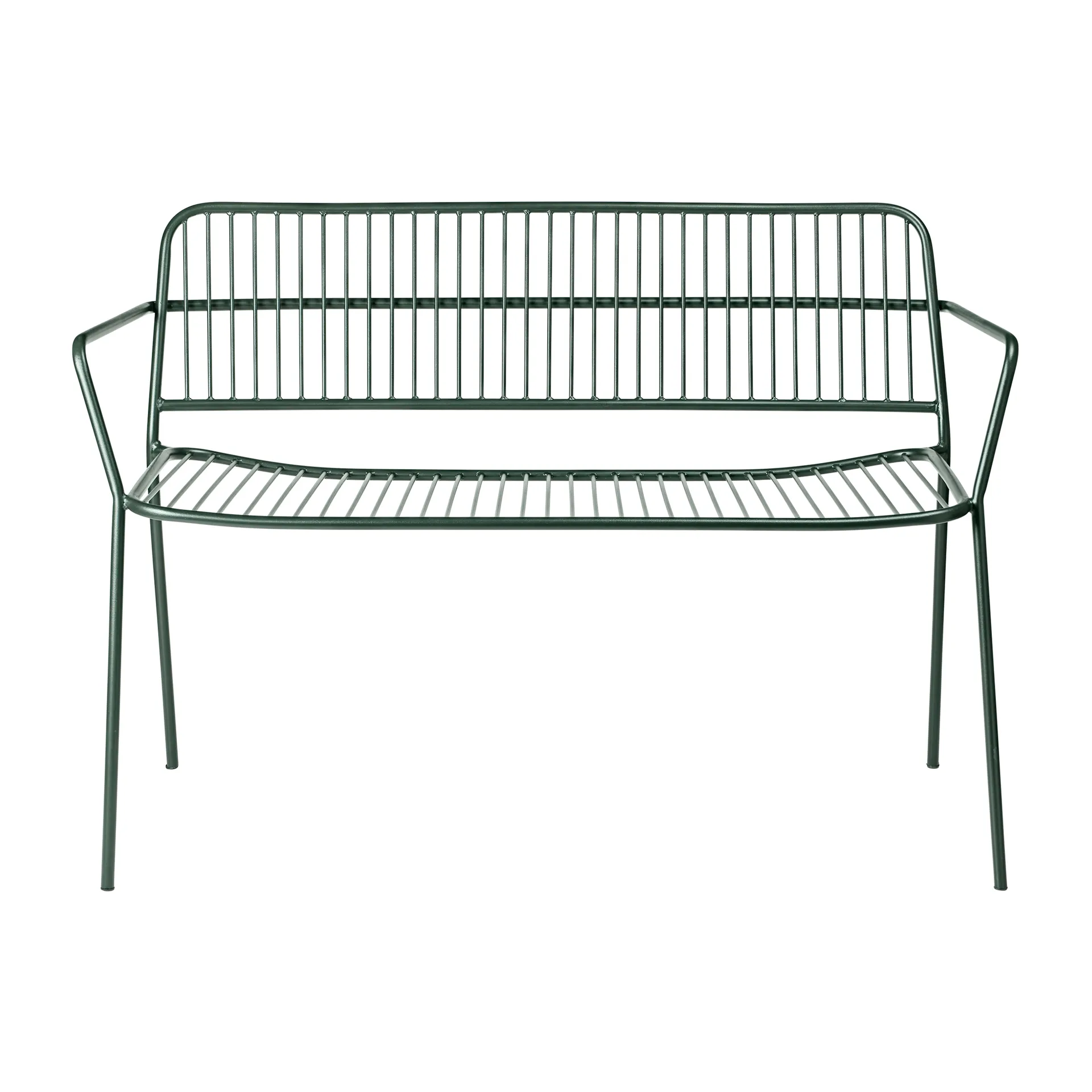 Banco con reposabrazos Eden, Forest green Broste Copenhagen