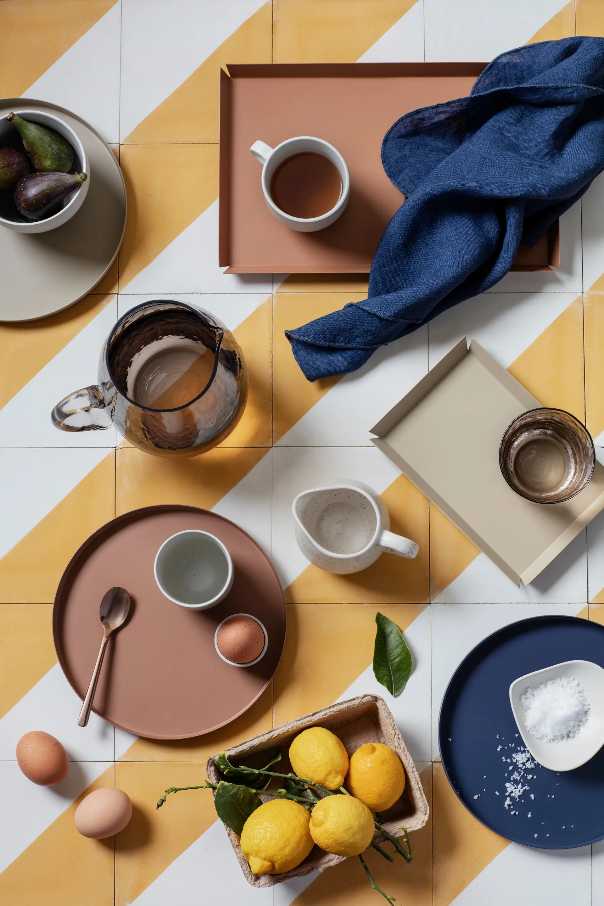 Bandeja Erika 21x33 cm, Meerkat camel Broste Copenhagen