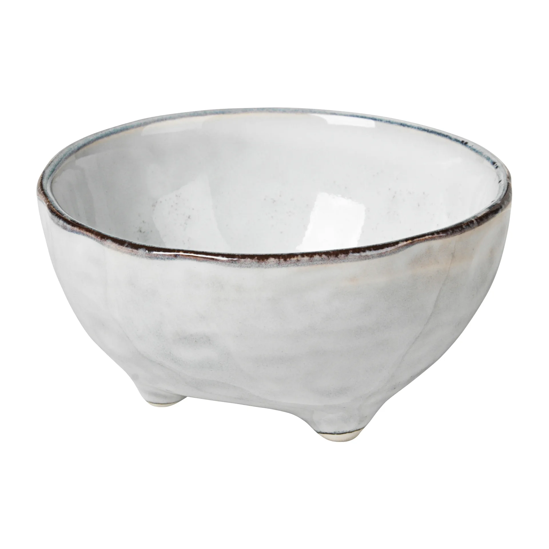 Bol con pie Nordic Sand, Ø11 cm Broste Copenhagen