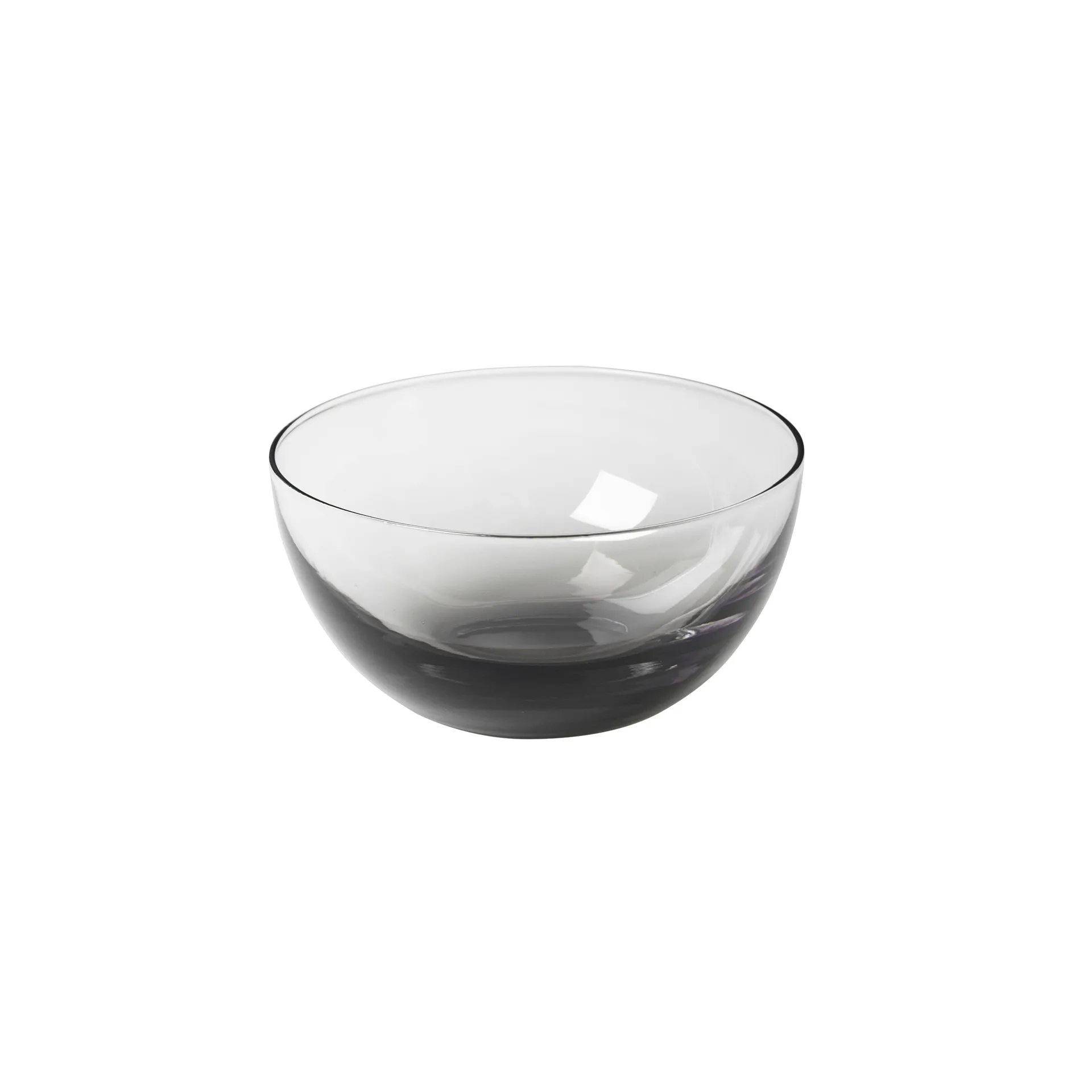 Bol de cristal Smoke, Ø 12 cm Broste Copenhagen