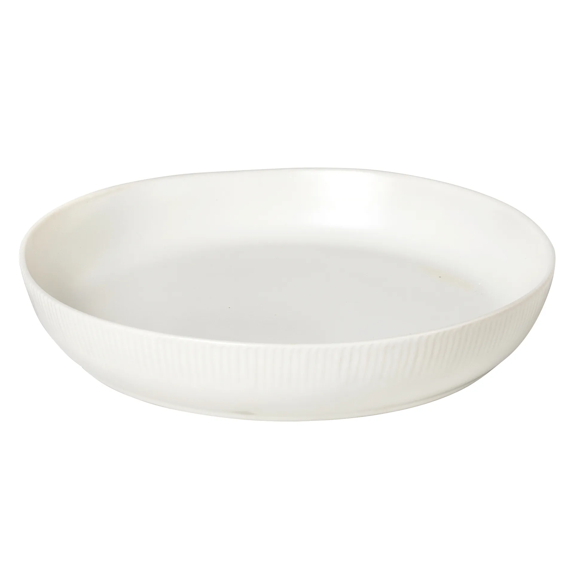Bol para servir Sandvig soft white, 23 cm Broste Copenhagen