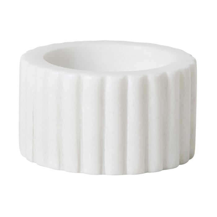 Bol Platon Ø7 cm - White marble - Broste Copenhagen