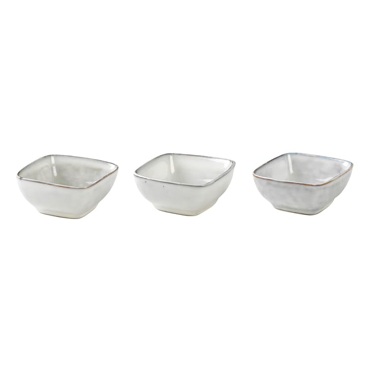 Bol rectangular Nordic Sand, 8 x 7,5 cm Broste Copenhagen