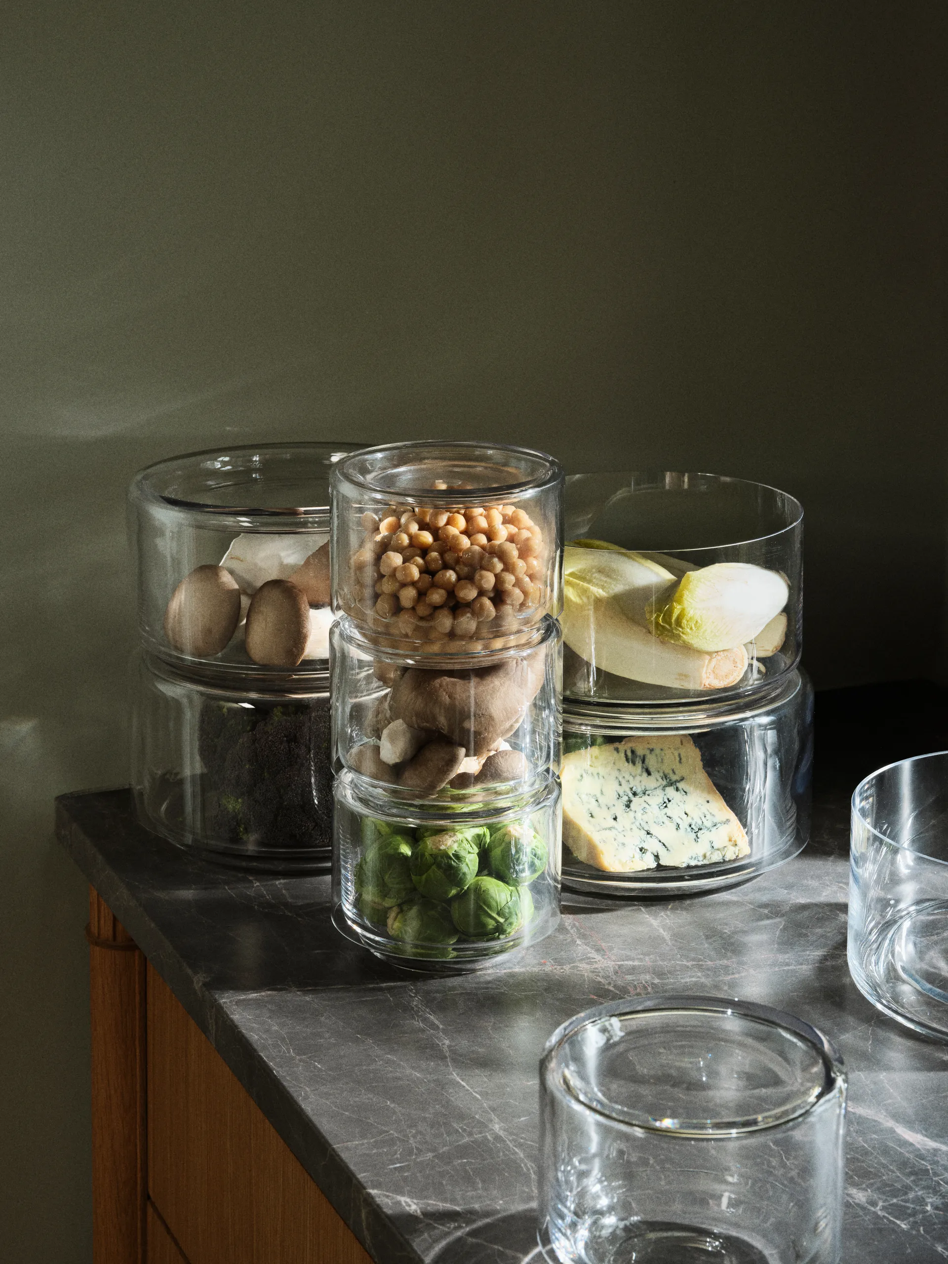 Bol Sylvia Ø13x10 cm, Clear Broste Copenhagen