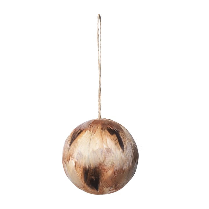 Bola de navidad Tori - Natural dark brown - Broste Copenhagen