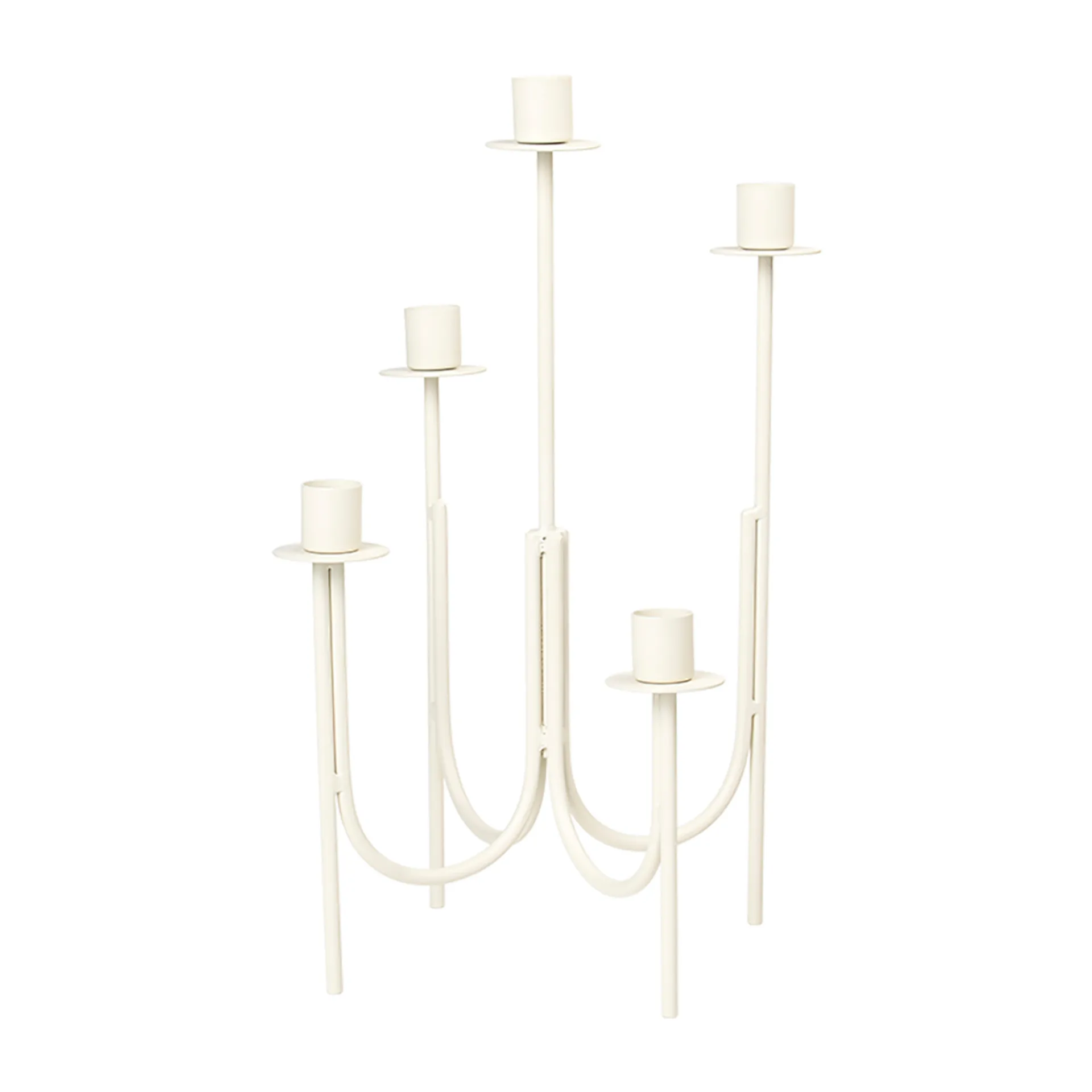Candelabro Farri, Light warm grey Broste Copenhagen