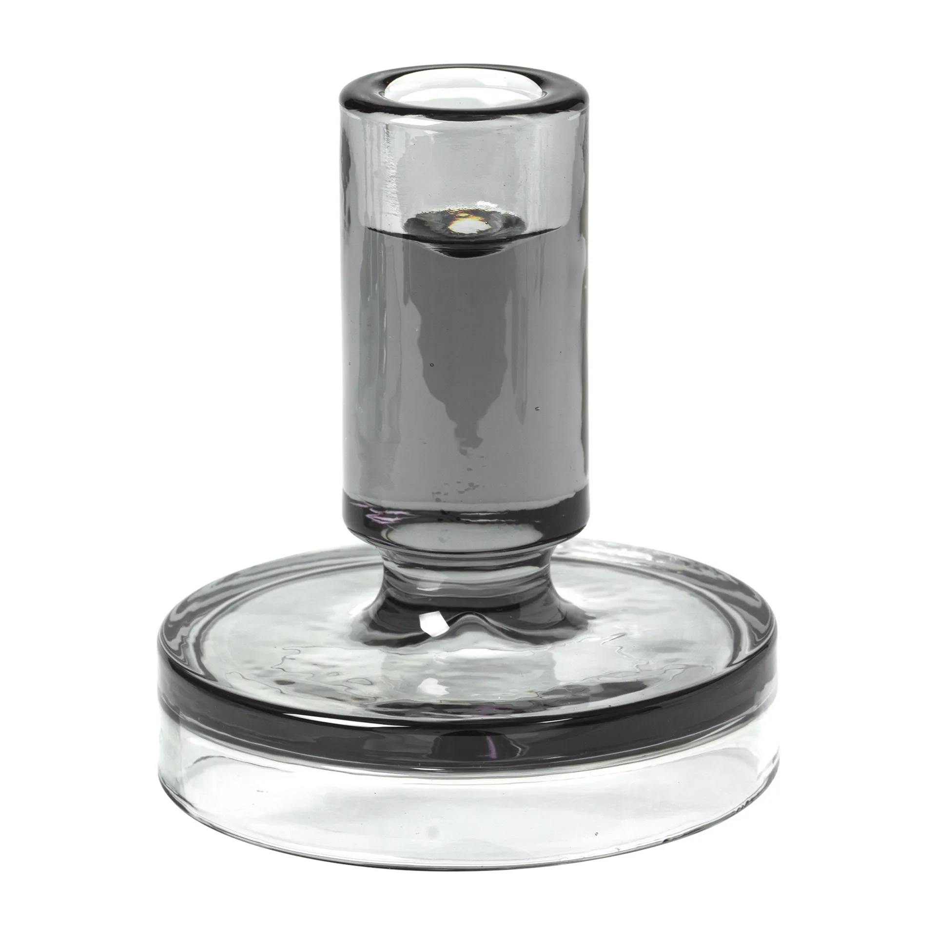 Candelabro Petra smoked pearl dark grey, 11 cm Broste Copenhagen