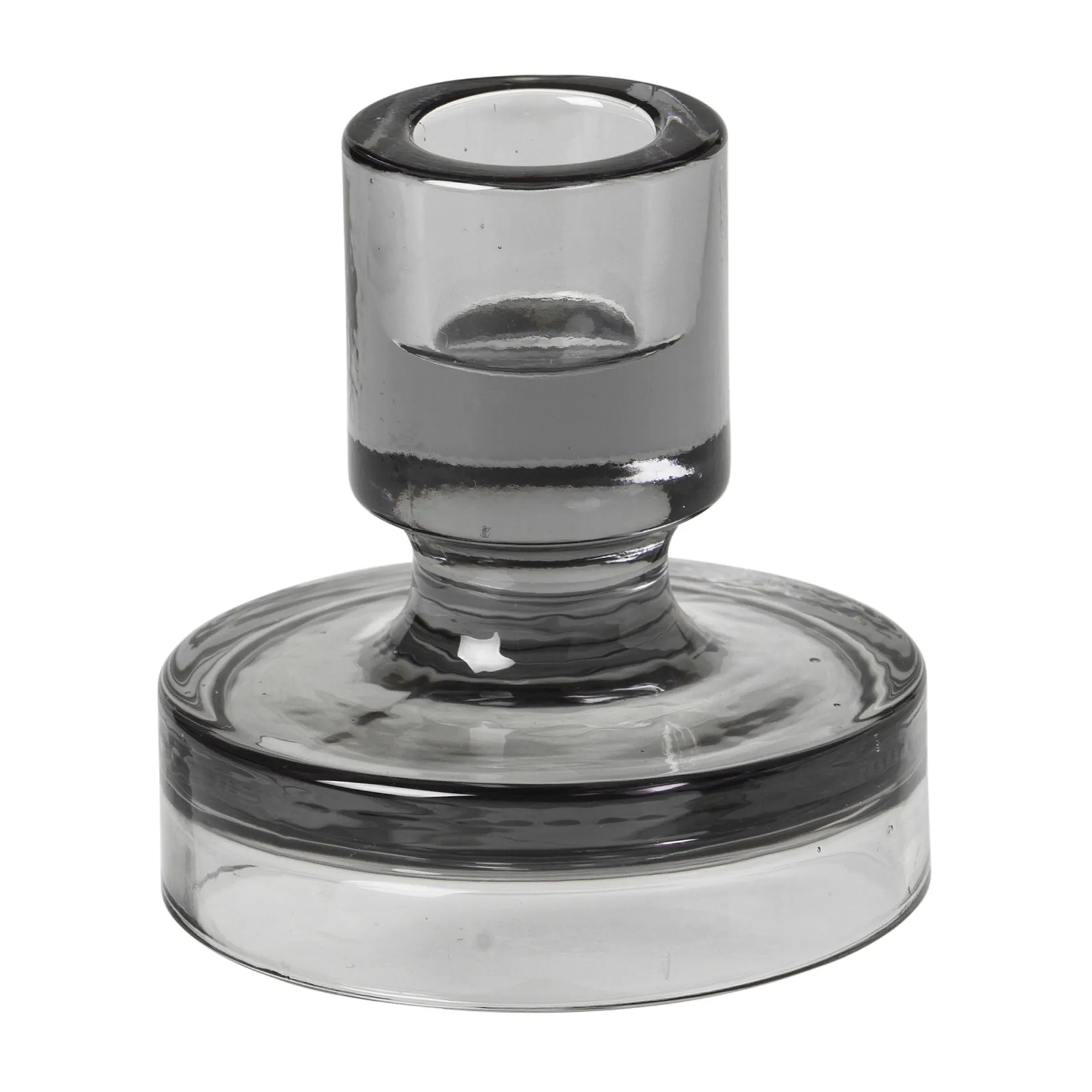 Candelabro Petra smoked pearl dark grey, 8 cm Broste Copenhagen