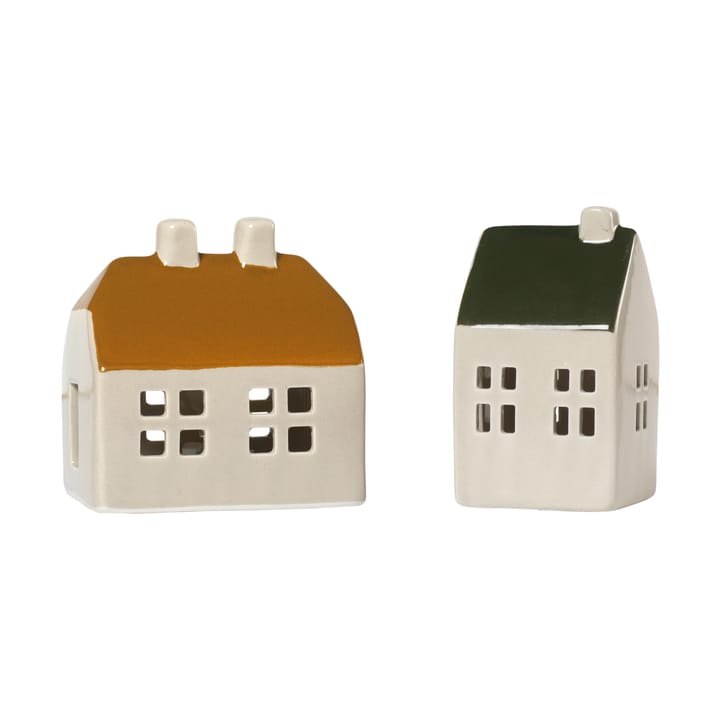 Casa decorativa Bo 2 piezas - Golden Brown - Broste Copenhagen
