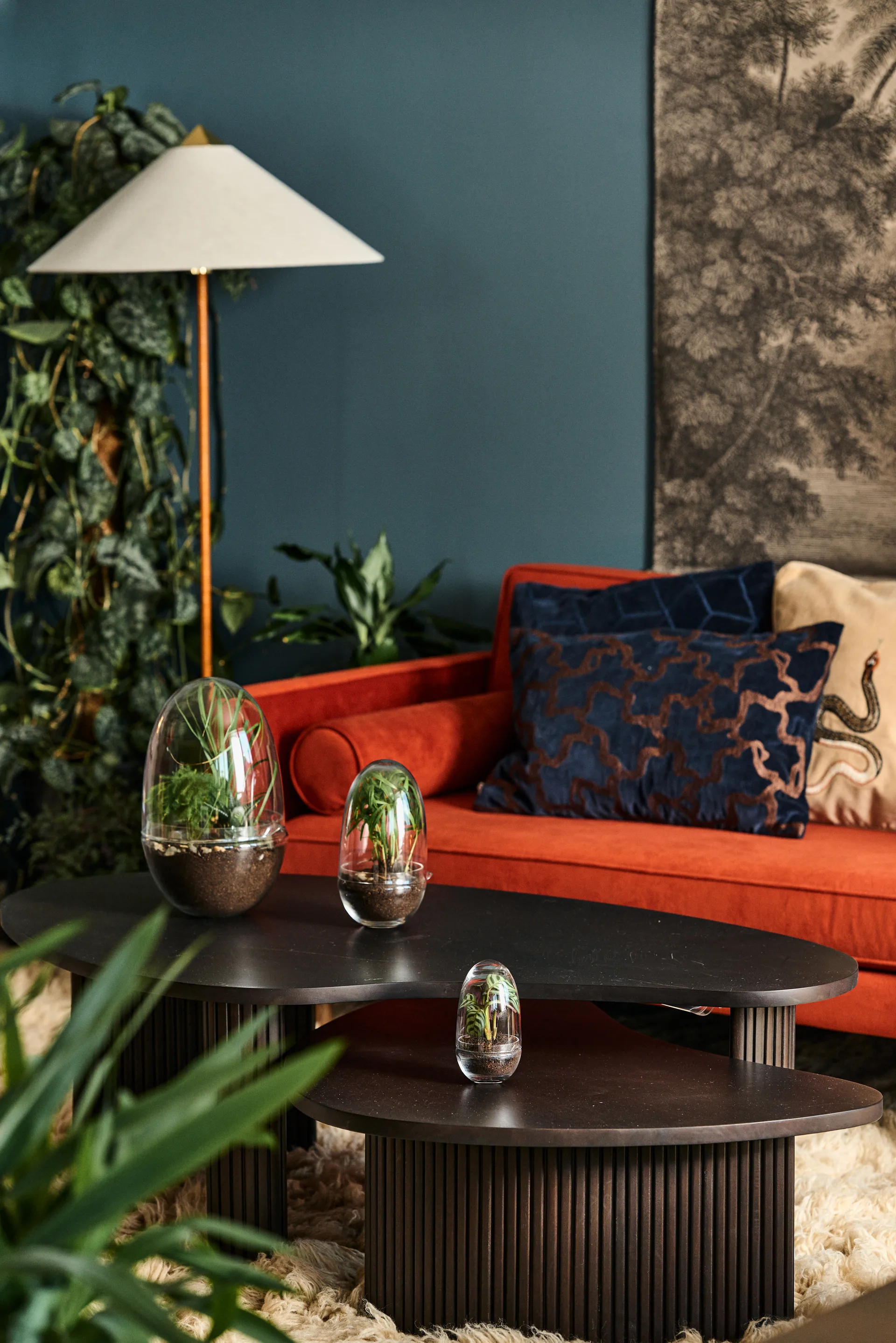 Chaiselongue Wind, Caramel cafe (rojo) Broste Copenhagen