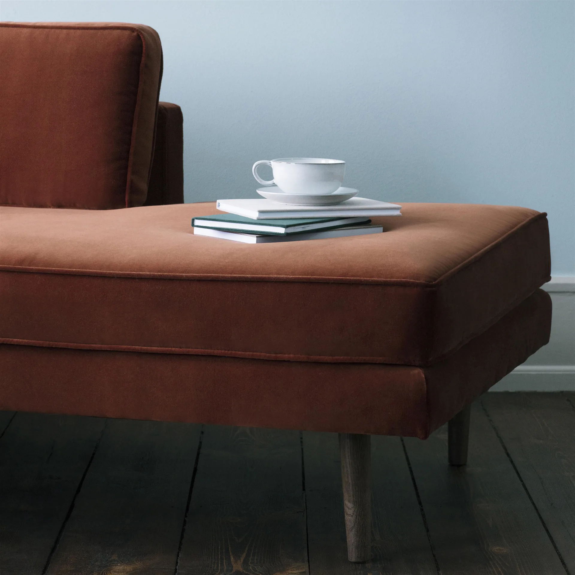 Chaiselongue Wind, Caramel cafe (rojo) Broste Copenhagen