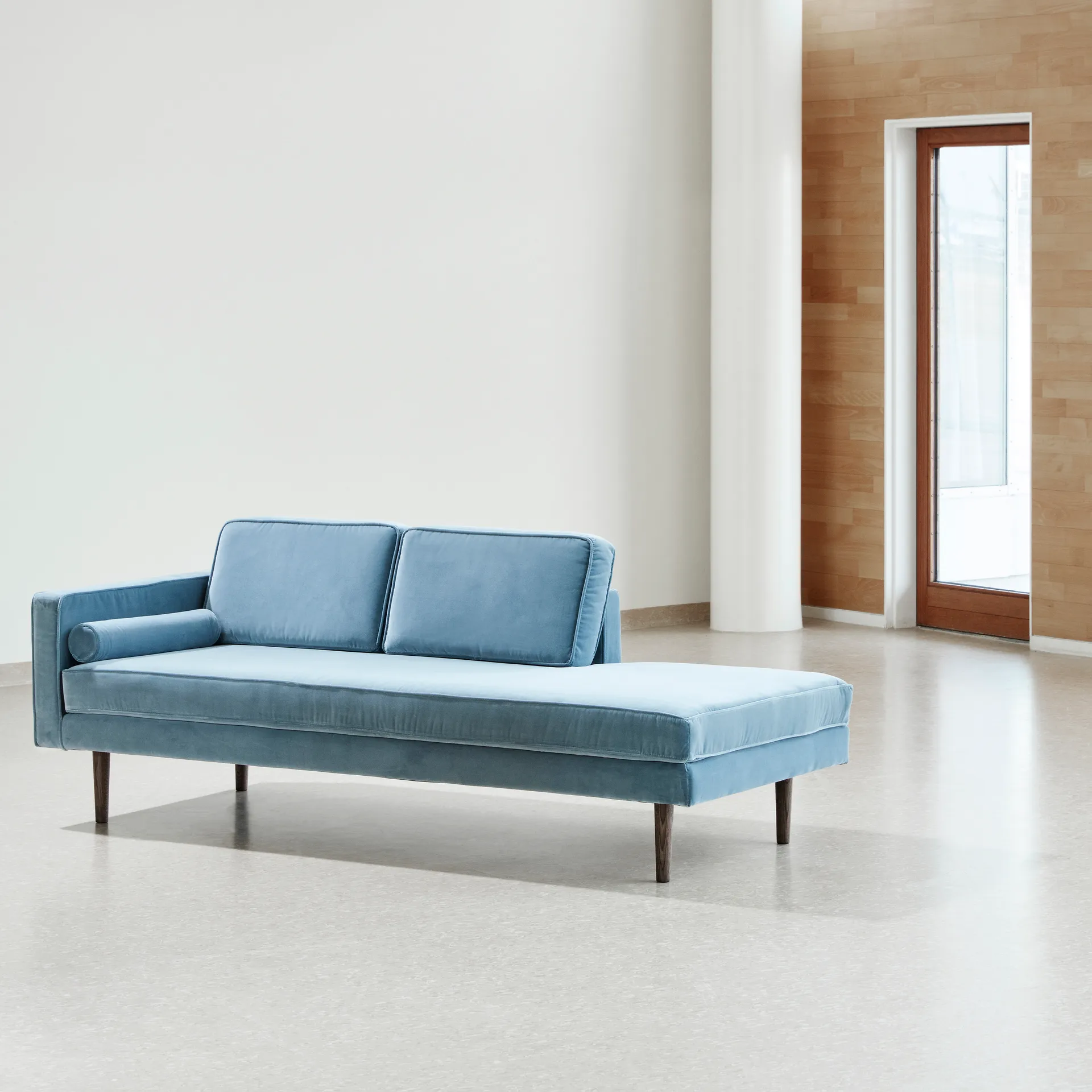 Chaiselongue Wind, Pastel blue (azul) Broste Copenhagen