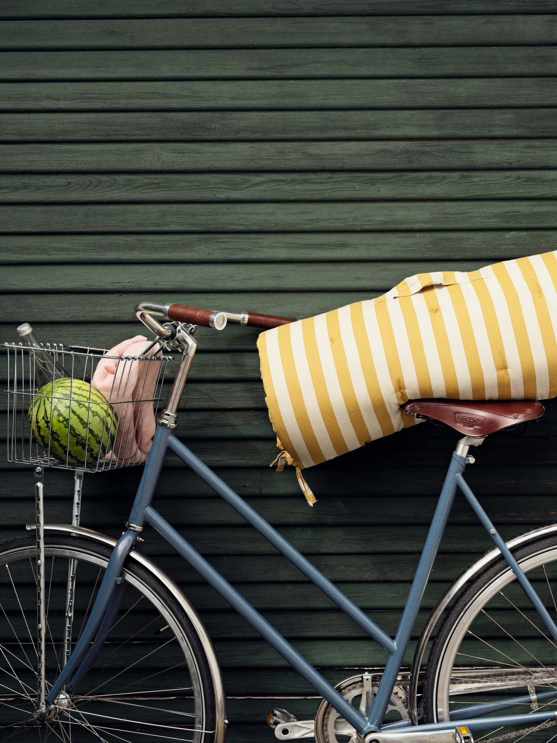 Cojín para banco Franca 42x100 cm, Harvest gold Broste Copenhagen