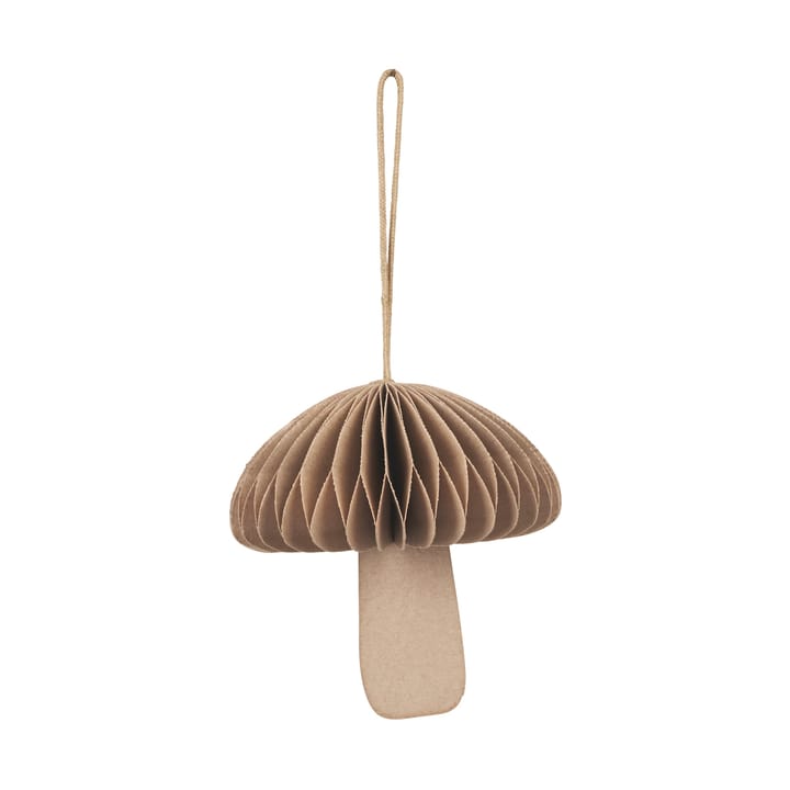 Colgante navideño Fungi - Natural brown - Broste Copenhagen