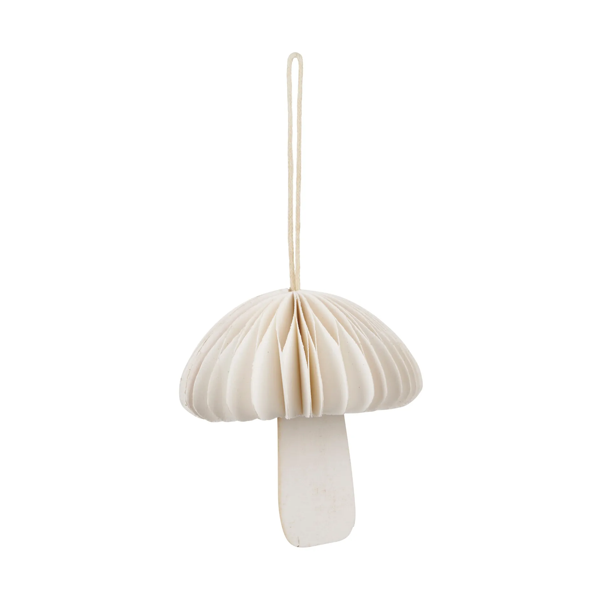 Colgante navideño Fungi, Off white Broste Copenhagen