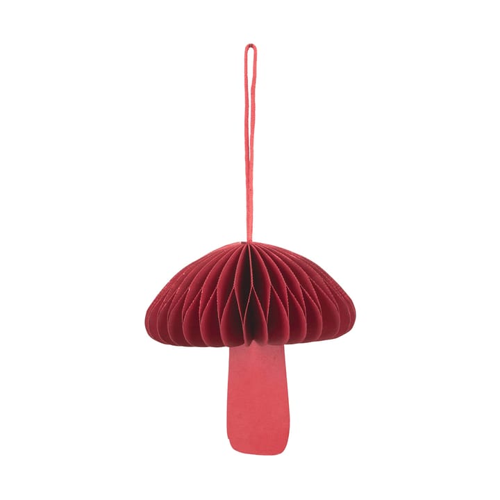 Colgante navideño Fungi - Pompeian red - Broste Copenhagen