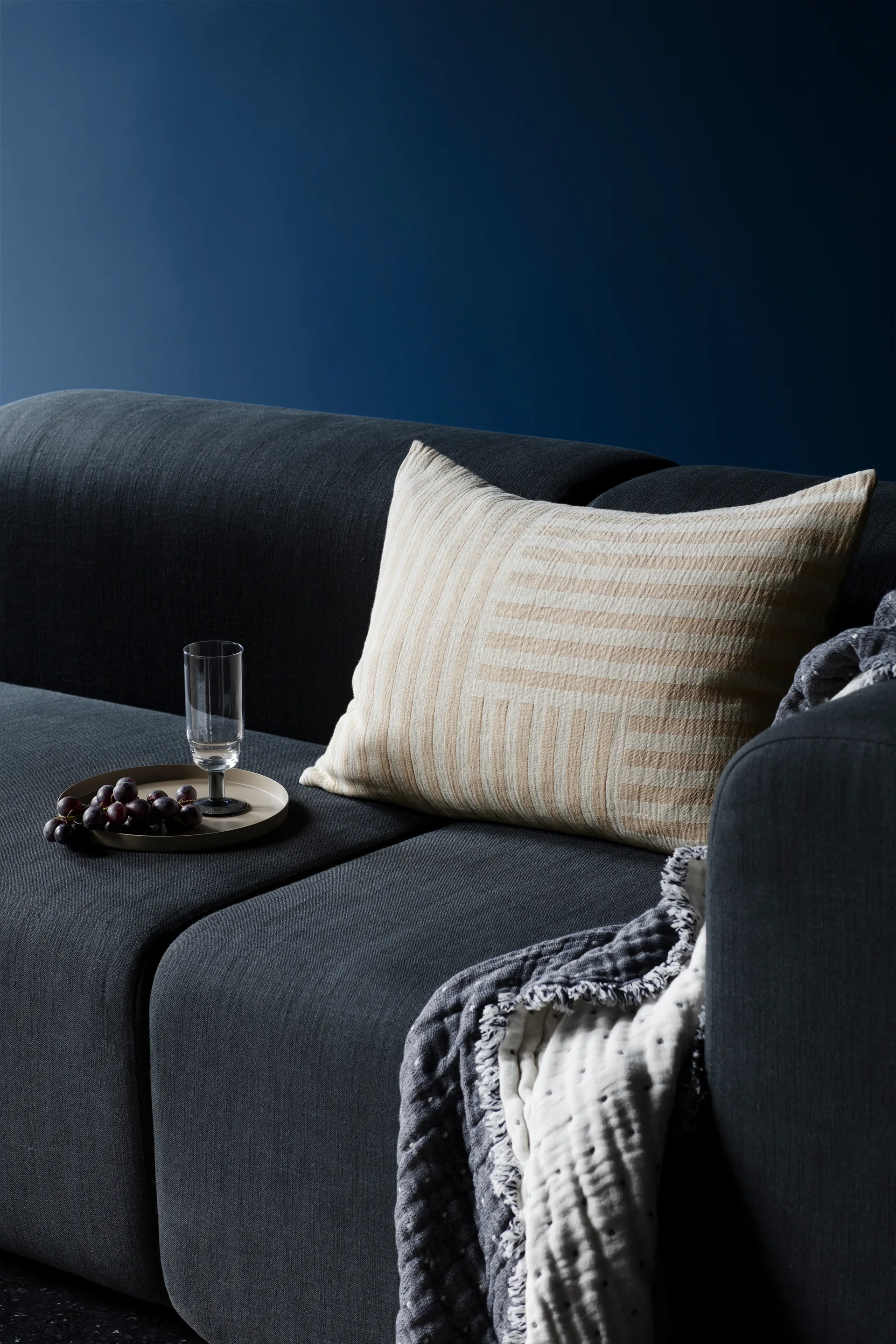 Copa de champán Nordic Bistro 20 cl, Clear-humo stem Broste Copenhagen